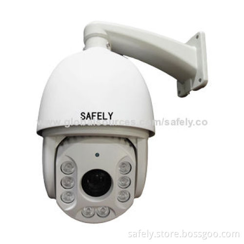 HD-IP PTZ Onvif 1.3MP Speed Dome Camera with Aluminum Shell, IP66 Waterproof